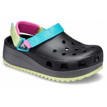 Crocs Classic Hiker Women's Clogs Black | Australia 0090SGLO